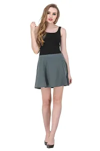 Stylish Crepe Skirt For Women-thumb4