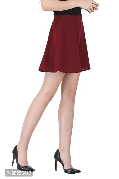 Stylish Crepe Skirt For Women-thumb4