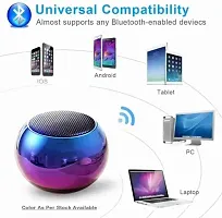 mini Boost 4 wireless portable small steel gun metal heavy subwoofer outdoor 10 W Bluetooth Speaker  (Multicolor, Stereo Channel)-thumb1