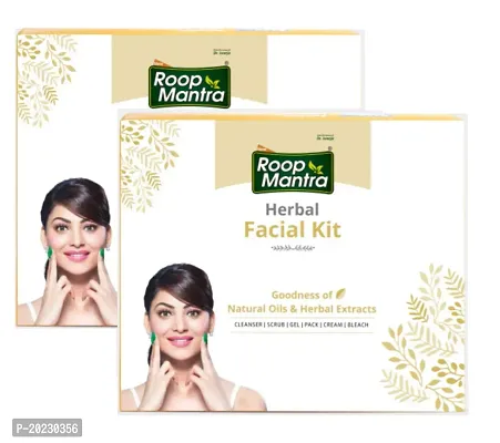 Roop Mantra Herbal Facial Kit - 240g PC OF 2-thumb0