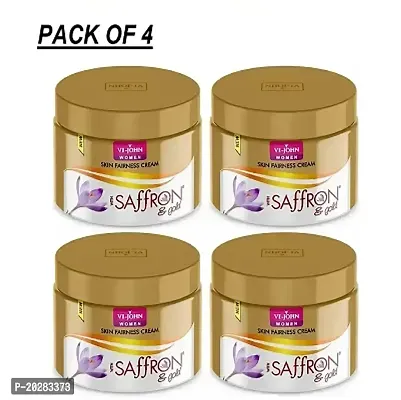 VI JOHN SAFFRON GOLD CREAM PACK OF 4  (50G) EACH