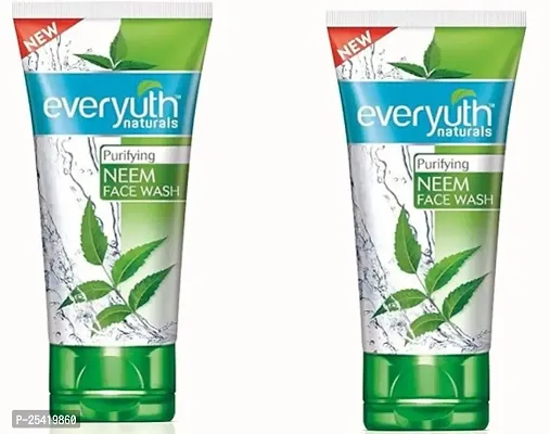 Everyuth Naturals Purifying Neem Face Wash 50 Gram Pack Of 2