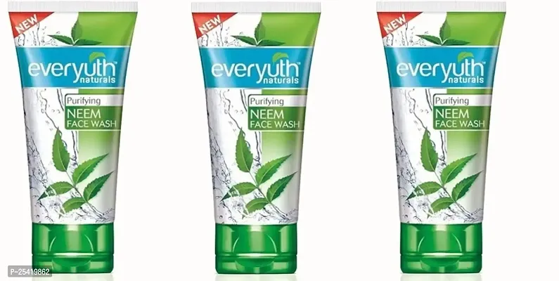 Everyuth Naturals Purifying Neem Face Wash 50 Gram Pack Of 3