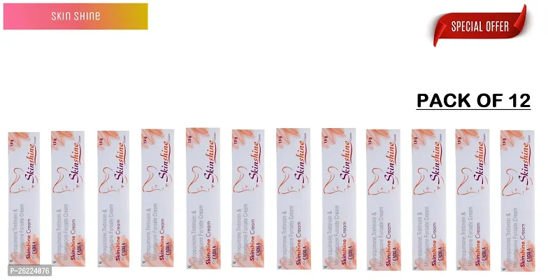 Skin shine Cream  15 Gram Each  Pack Of 12