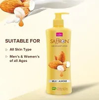 VI-JOHN Milk Almond Saffron Fairness Body Lotion For Men Women | Chemical Free Moisturizes skin Lotion upto 48 hour 250ml ( Pack Of 2 )-thumb2