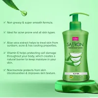 VI-JOHN Saffron Aloe Vera Body Lotion For Men  Women | Chemical Free Winter Cream for Dry Skin with Deep Moisturiser and Instant Hydration Skin Lotion 250ml-thumb4