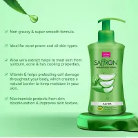 VI-JOHN Saffron Aloe Vera Body Lotion For Men  Women | Chemical Free Winter Cream  | Chemical Free Winter Cream for Dry Skin with Deep Moisturiser and Instant Hydration Skin Lotion 250ml | Pack Of 4-thumb1