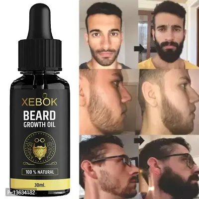 XEBOK Advanced and Powerful Beard Growth oil ?For Faster Beard Growth  Patchy Beard Beard Oil