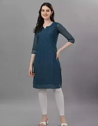 Classic Georgette Chikankari Kurti for Women-thumb1