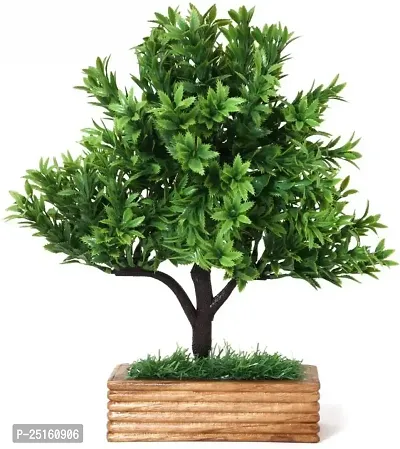 Elegant Bonsai Wild Artificial Plant With Pot Pack of 1-thumb0