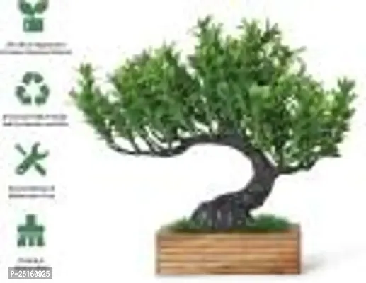 Elegant Bonsai  Wild Artificial Plant With Pot Pack of 1-thumb3