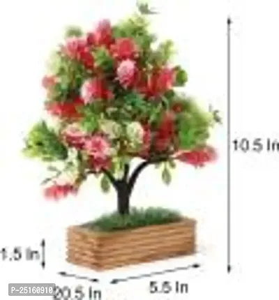 Elegant Bonsai Wild Artificial Plant With Pot Pack of 1-thumb3