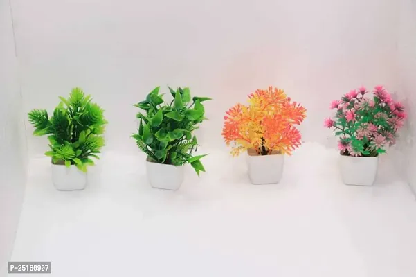 Elegant Multicolor Wisteria Artificial Flower Pack of 4-thumb0