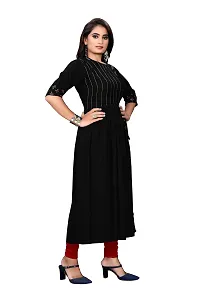 zokhi? Women's Straight Rayon Stitched Kurti-thumb3