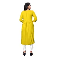 zokhi?Women's Straight Stitched Kurti-thumb1