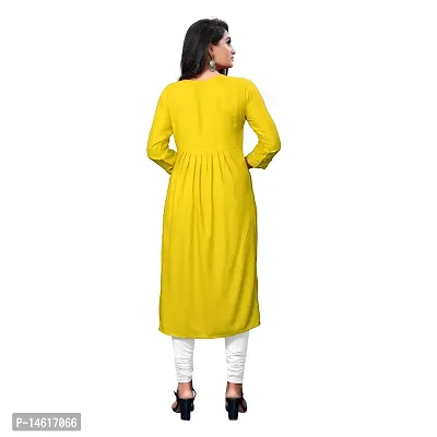 zokhi?Women's Straight Stitched Kurti-thumb2