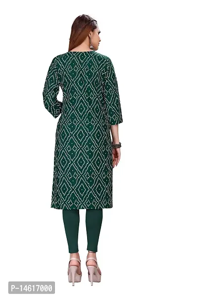 zokhi Womens Rayon Printed Casual Kurti-thumb3