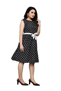 zokhi Womens Printed Casual Sleeveless Dress-thumb4