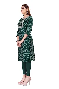 zokhi Womens Rayon Printed Casual Kurti-thumb3