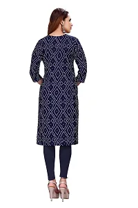 zokhi Womens Rayon Printed Casual Kurti-thumb2