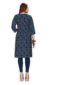 zokhi Womens Rayon Printed Casual Kurti-thumb2