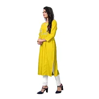 zokhi?Women's Straight Stitched Kurti-thumb3