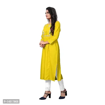 zokhi?Women's Straight Stitched Kurti-thumb4