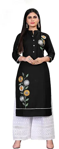 Rayon Regular Kurtas For Women