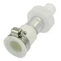 PK Aqua 2 Pcs Washing Machine Water Inlet Pipe Faucet Tap Universal Adapter,2 Piece(White)-thumb1