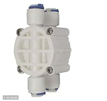 PBROS 1 Pieces 4 Way Auto Shut-Off Valve for Reverse Osmosis Ro System Water Filter Suited for 1/4 RO Tube-thumb2