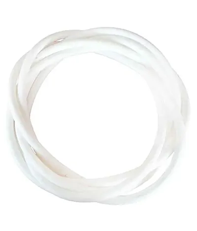 PK Aqua 1/4-inch Small Plastic RO Wire Pipe/Tube for All Home WaterPurifier-Filter Model (5 m, White)