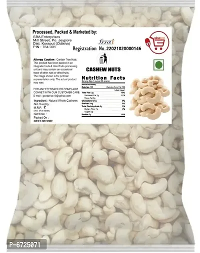 Tasty Kaju Cashew Nuts (1000 gm )-thumb1