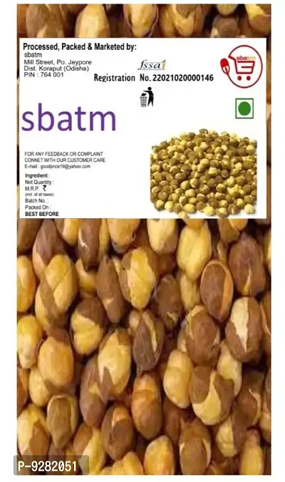 sbatm Roasted Chana / Bhuna Chana / Desi Chana, Whole with Skin (1 kg)-thumb0