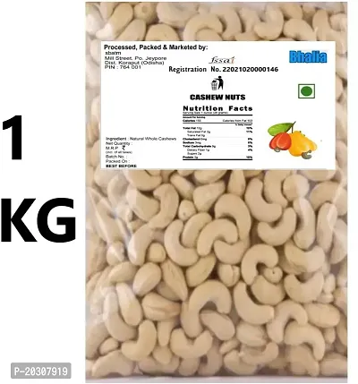 Whole Cashew Nuts 1 Kg