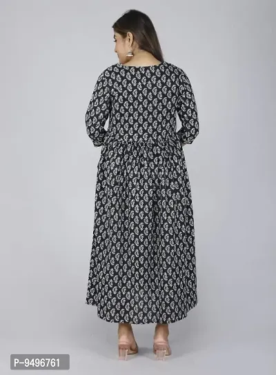 Women Cotton Ethnic Maternity Gowns-thumb2