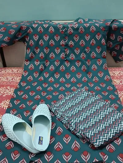 Kurta With Pant and Juti set