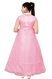 Kitty-Fashion Anarkali in Silicon Fabric Gown with Kotti for Girls Kids-thumb3