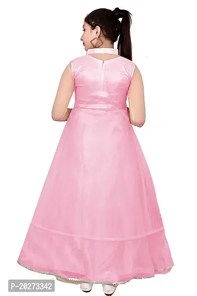 Kitty-Fashion Anarkali in Silicon Fabric Gown with Kotti for Girls Kids-thumb4
