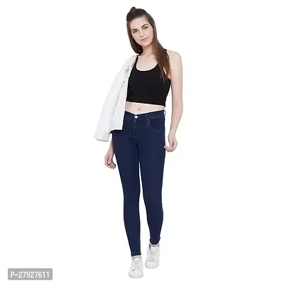 Women Skinny Mid Rise Jeans-thumb0