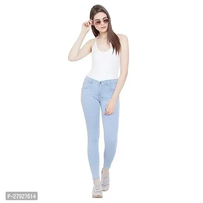 Women Skinny Mid Rise Jeans-thumb0