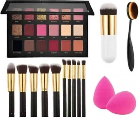 Best Quality Makeup Brush Combo With Makeup Essential Combo