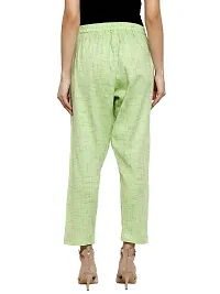 Enchanted Drapes Green Cotton Pants-thumb4