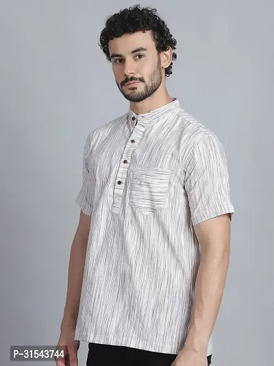 Mens Cotton Short Kurta-thumb3