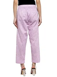 Enchanted Drapes Mauve Cotton Pants-thumb4