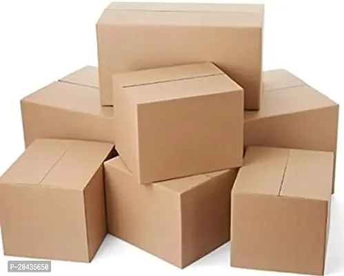 Corrugated Box 18 Inches 12 Inches 12 Inches 3 Ply Pack Of 5 Boxes