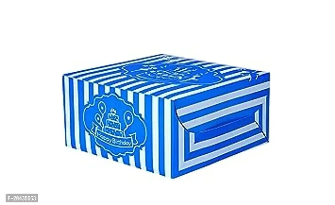 1 Kg Cake Box 10 X 10 X 5 Inches Plain Single Color 400 Gsm Duplex Board Material Pack Of 20-thumb0