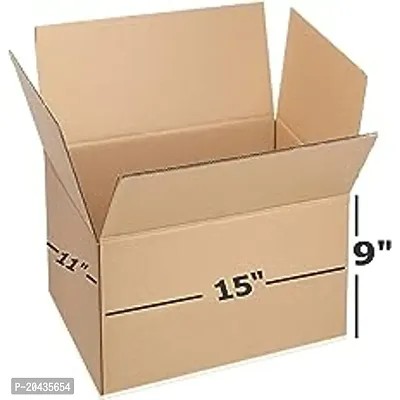 Crafts Corrugated Cardboard Small Box For Packing Moving Shipping Gifting Set Of 12 Boxes-thumb0