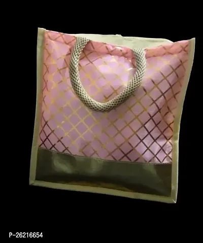 Stylish Golden Fabric  Handbags For Women-thumb0