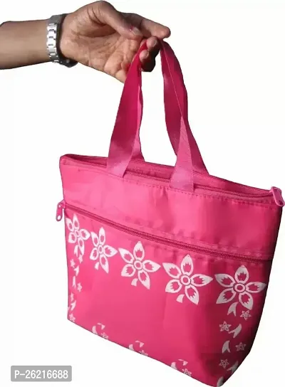 Stylish Pink Polyester  Handbags For Women-thumb0