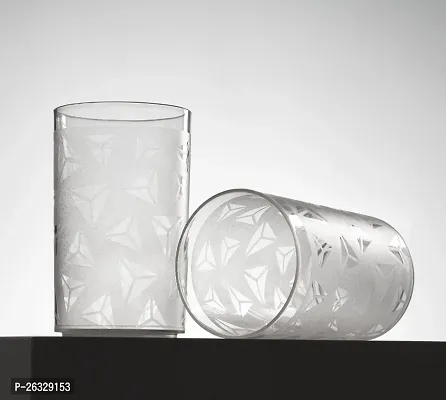 Classic Plastic Water Juice Glass Set , Pack Of 6-thumb2